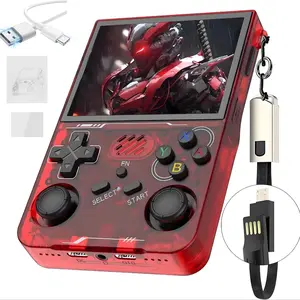 New R36xx Handheld Retro Game Console, Home Gaming Machine, 15000+ Games, 3.5 Inch HD Screen, Portable Arcade Video Game