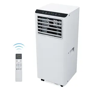 8000 BTU Compact Portable Air Conditioner – 3-In-1 Cooling, Dehumidifier & Fan With Remote, Ultra-Quiet for Rooms Up to 350 Sq.Ft