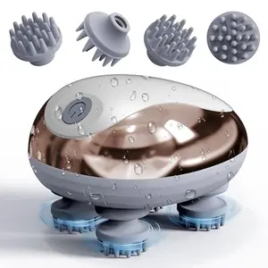 Electric Cordless Head Massager, Portable Rechargeable Scalp Massager for Head Back Leg Use, Pet Massager, Father's Day Gift