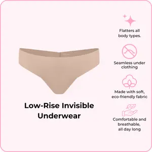 Low-Rise Invisible Underwear