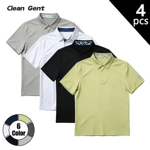 Clean Gent , Solid Color Classic Design with Printed Lapel Collar, Very Minimalist and Premium Look, Suitable for Daily Commuting, Casual Wear, and More, Ideal as a Fath