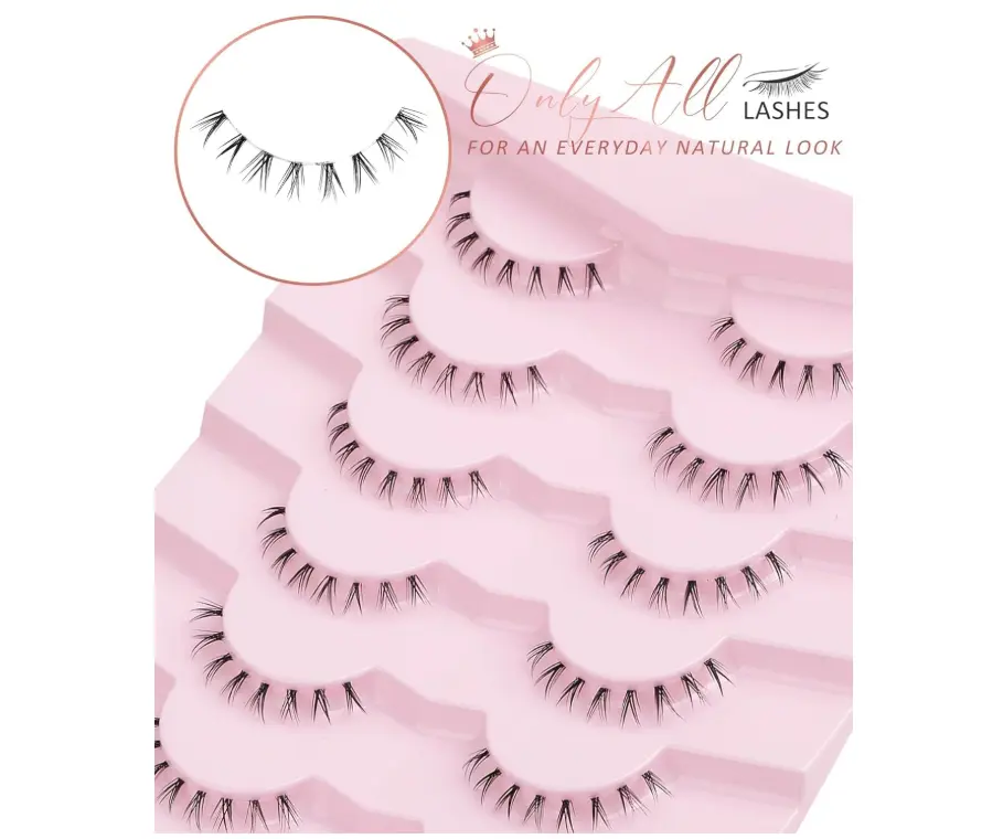 Bottom Lashes Bottom Eyelashes False Lower Lashes Fake Bottom Eyelashes 7 Pairs Bottom-3