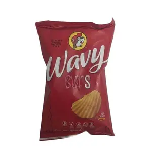 Buc-ee's Hot Honey BBQ Wavy Chips - Thick-Cut, Wavy, and Crunchy Snack with Sweet Honey, Smoky Barbecue, and Spicy Heat - Resealable Bag for Freshness - Crispy