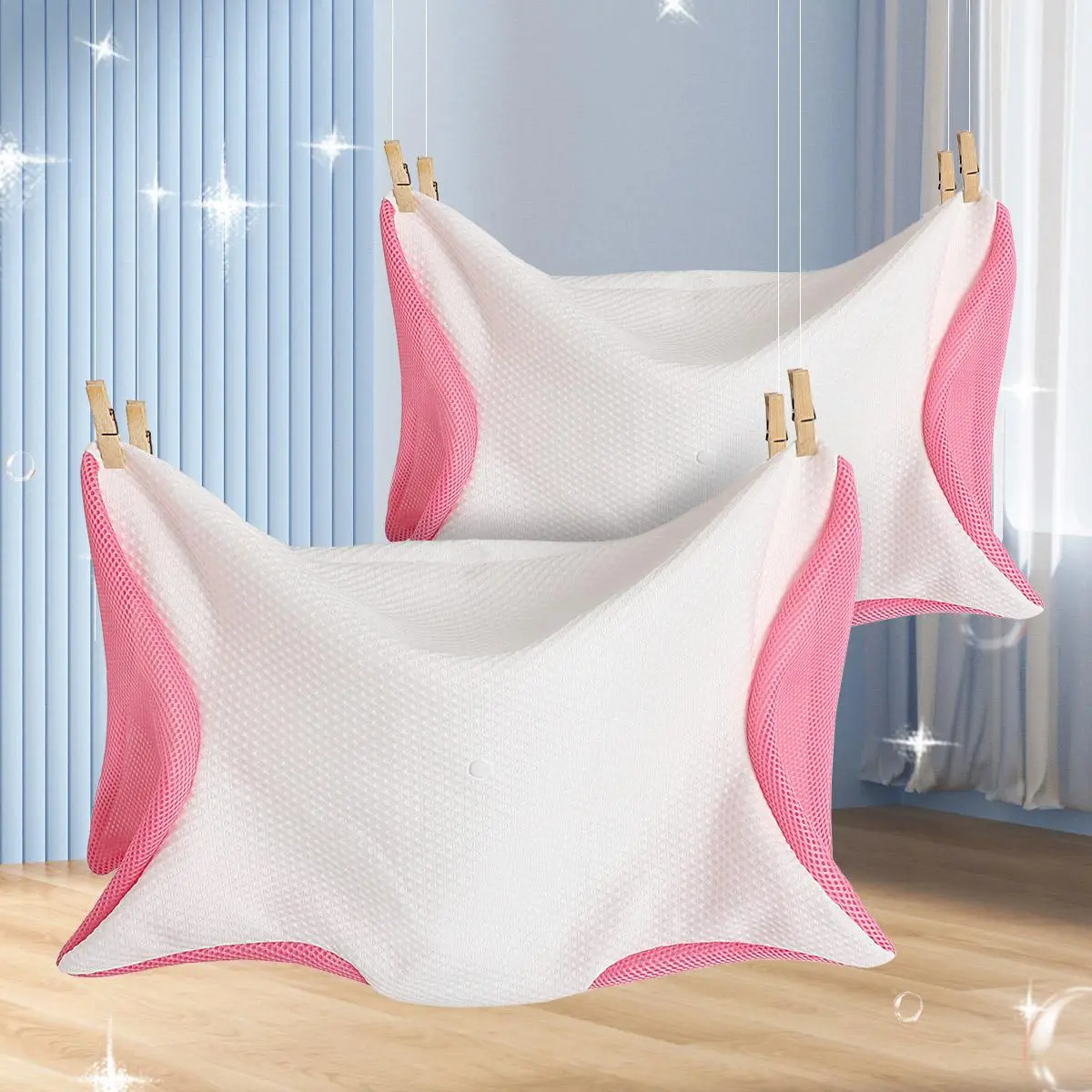 Solid Color Pillowcase without Filler, 2 Counts Soft Comfortable Pillow Cover, Pillow Protector for Sleep Space Home Bedroom Dormitory Hotel Salon