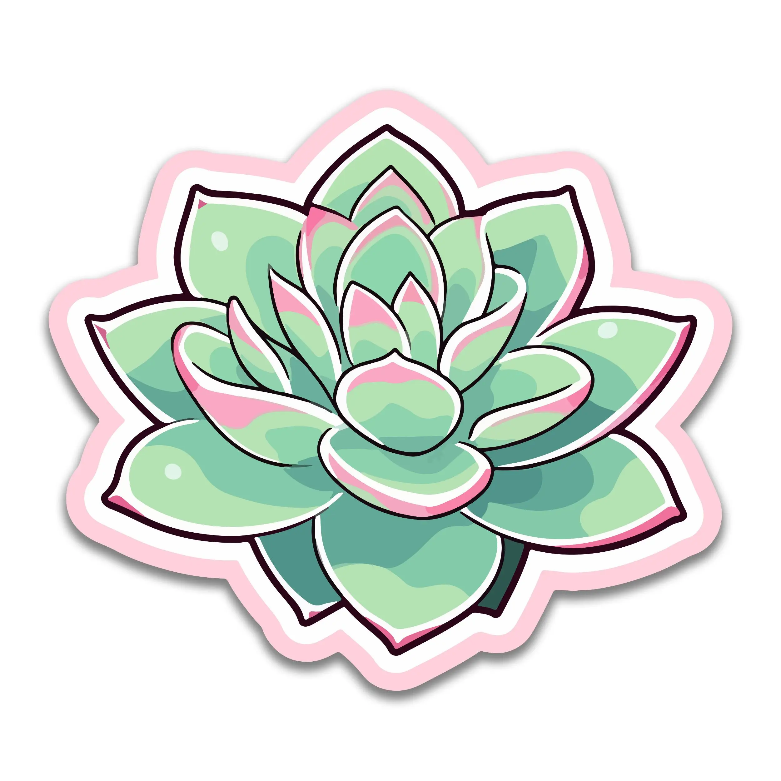 Succulent Sticker