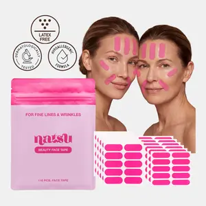 Face Tape for Wrinkles - 110 Pre-Cut Overnight Skincare for Anti-Aging - Anti Wrinkle Patches - Wrinkle Smoothing Forehead, 11's, Crow's Feet, Smile Lines - Dermatologist Tested, Latex-free, Hypoallergenic Skincare