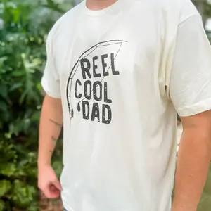 Reel Cool Dad Graphic Tee