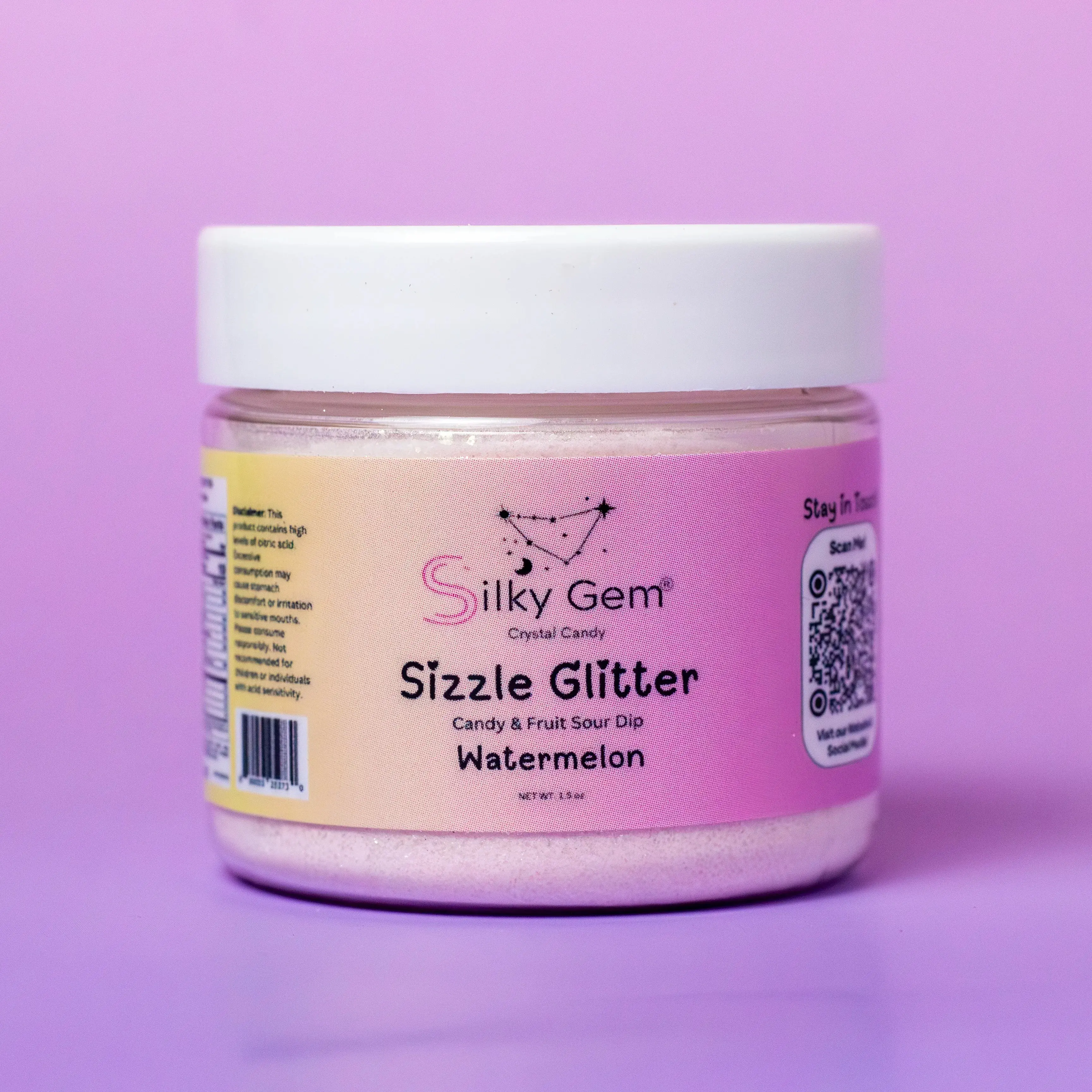 Sizzle Glitter Sour Dip Watermelon