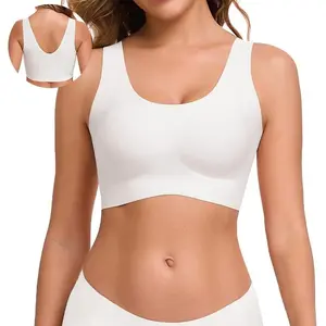 Live - ubras Seamless Wireless Bralette Wide Straps T-Shirt Bra Super Soft Comfort Full Coverage Everyday Wear #Spring Statements