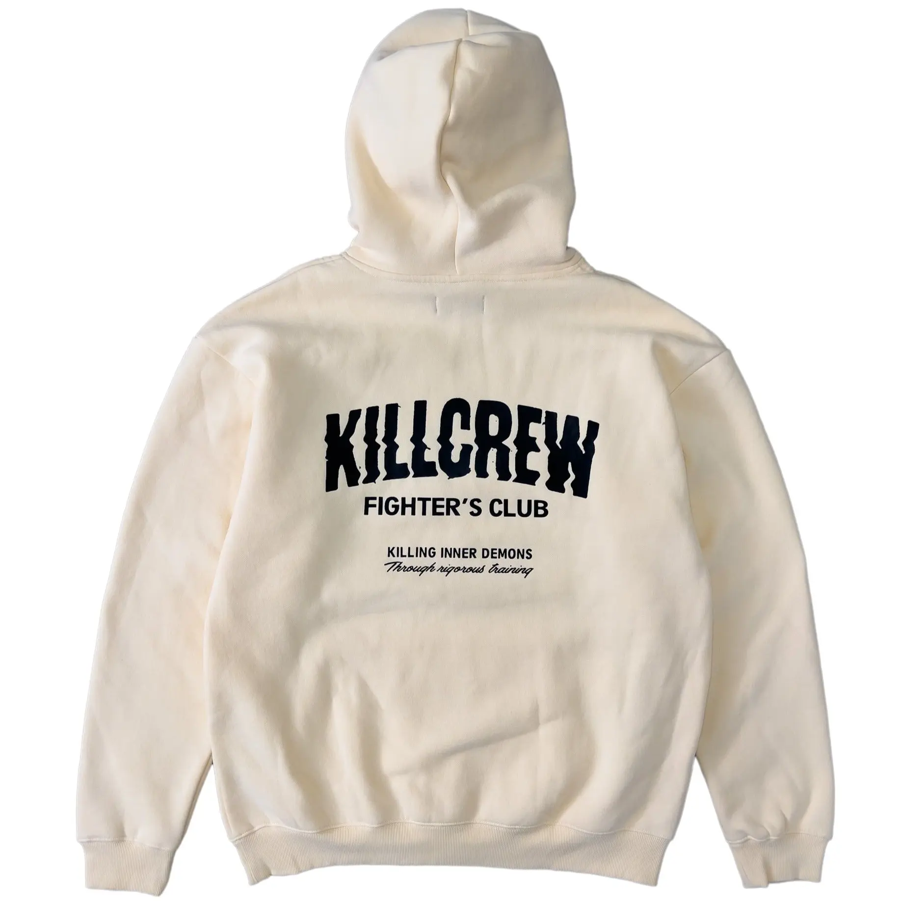 Kill Crew Oversized Lux Rigorous Training Hoodie Cotton Fit Soft Sweatshirts Tops Comfort Fleece Pullover