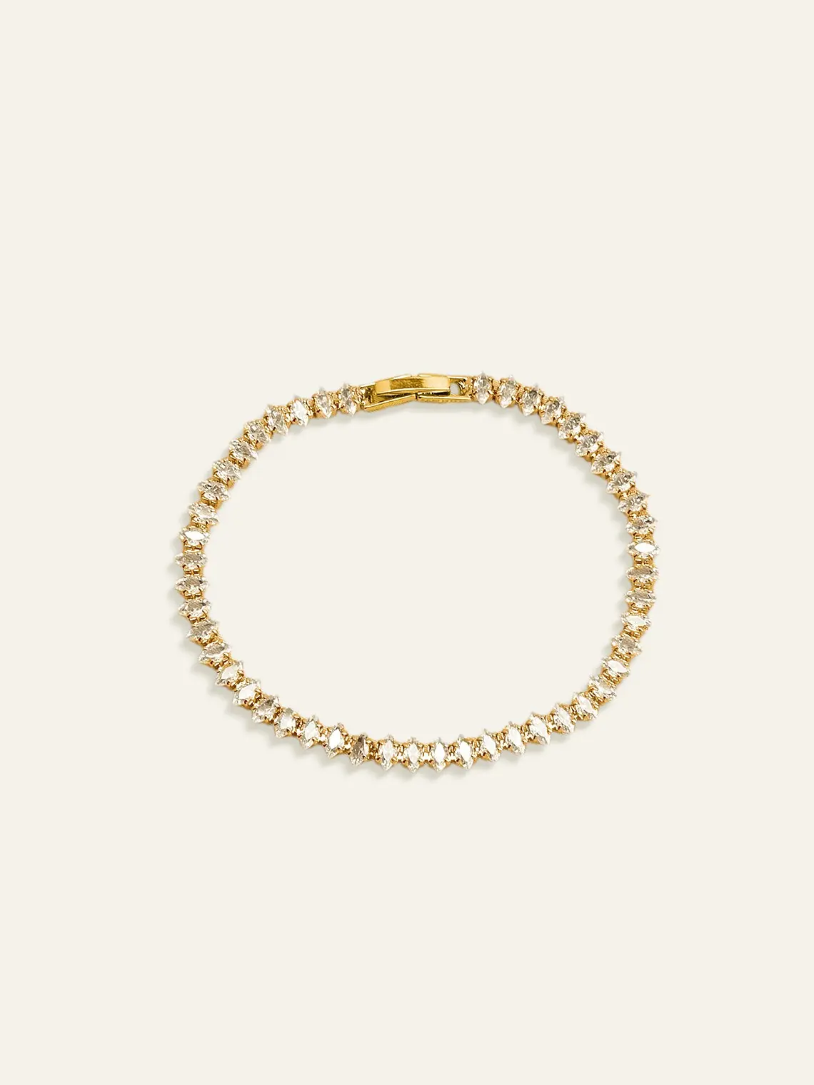 Azazie Crystal Tennis Bracelet Light-Catching Crystal Tennis-Inspired Wrist-Enhancing Elegant Finish Wedding Guest Prom Party