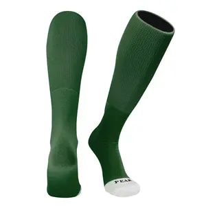Pear Sox ID Knee High Long Tube Socks for Baseball Football Soccer (Forest)