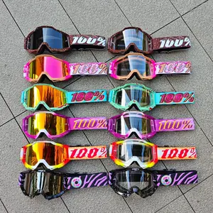100% Donut Style Cycling Goggles, Outdoor Cycling, Windproof Glasses, Windproof and UV Protection Sports Glasses