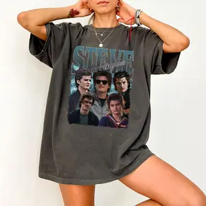 Vintage Limited Steve Harrington Shirt, Steve Babysitter Gift for Woman and Man, Retro 90s Bootleg Crewneck for Fan