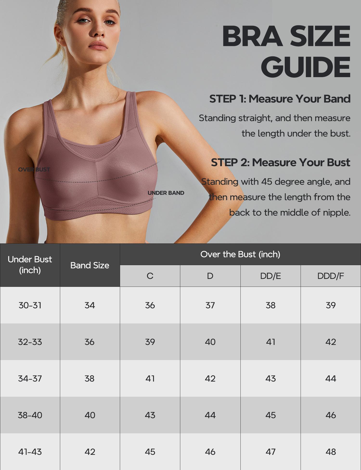 Wingslove High Impact Sports Bras For Women's Non Padded Full Coverage Wireless Work Out Bra SpringStatements
