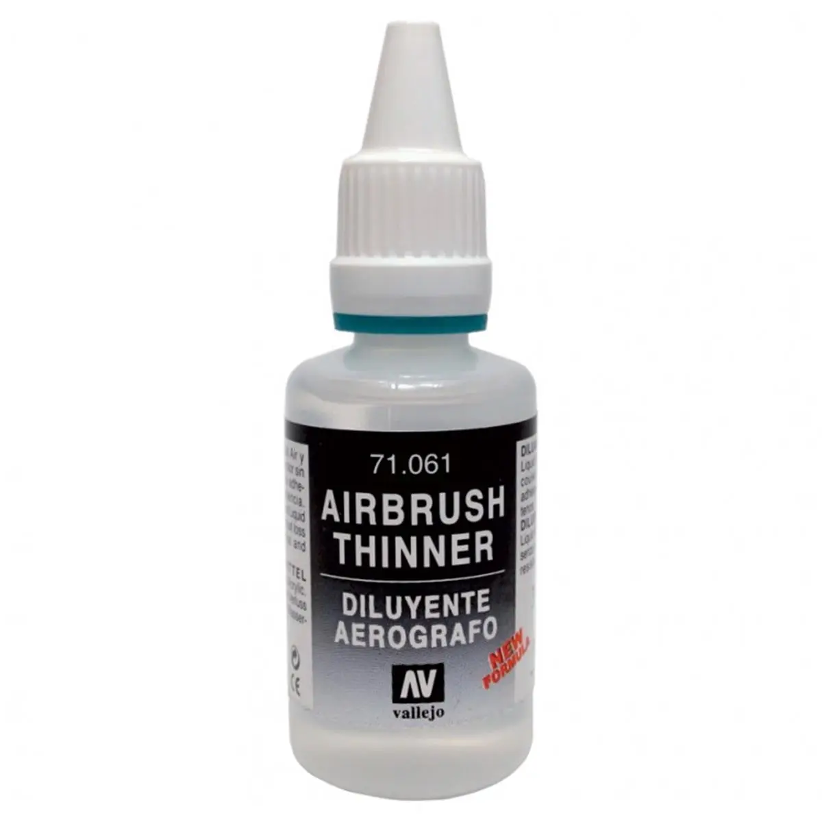 212 MAIN 32ml Acrylic Pigment Dilutor - Airbrush Use Model Formulation (Acrylicos Vallejo VJP71061) with Flip Top Lid, Ideal for Office & School Painting Supplies