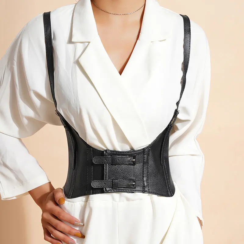 Street Style Strap Belt Waist Cincher Women's Decoration Punk Style Waistband Plus Size Belt