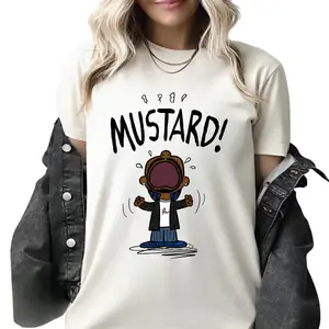 Kendricck Mustard T-Shirt, KDotz T-shirt, Mustard Shirt