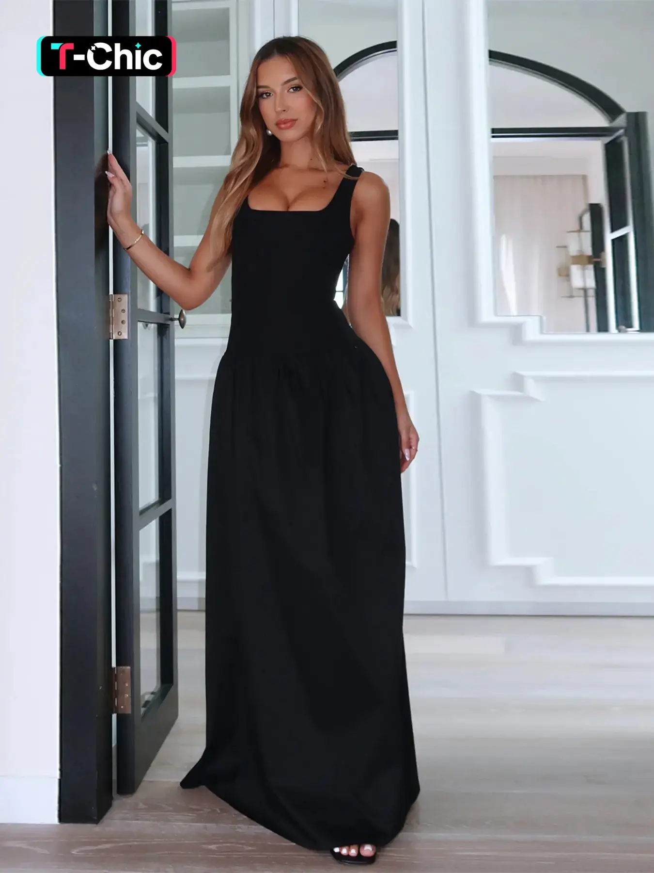 a line prom dress tulle A Line V Neck Lace Long Prom Dresses Tulle Formal Evening Gowns  BIZTUNNEL