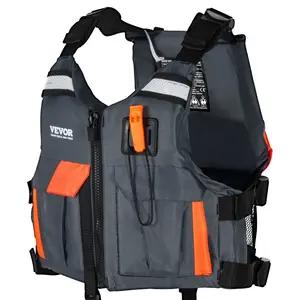 VEVOR Life Vest for Watersports (PFD), Life Jacket with Waterproof Nylon 96N Buoyancy, Life Vest/Jacket for Any Water Activity-Fishing, Kayaking, Surfing and More, Men and Women LVEVOR Super Brand Day
