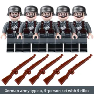 World War Ii Interactive Building Blocks, Dolls, Plush Toys, Mini Dolls, Toys, Cartoon Characters, Fun Educational Playset