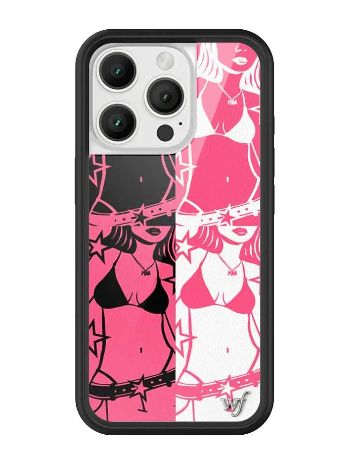 デザイナーズ　ハンドメイド　スマホケース　iPhone Y2K Y2K Cat iPhone Case + Wallet - Cute Magnetic Magsafe Cover – The Feelz