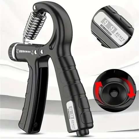 Hand Grip Strengthener, Grip Strength Trainer, Non-slip Gripper Adjustable Resistance 5-60kg, Fitness Equipment, Workout Equipment, Gym Hand Grips, Gymtok