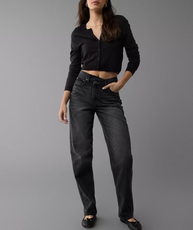 Pull Rayé Femme American Eagle, Taille XS, Bleu - Occasion Très Bon état