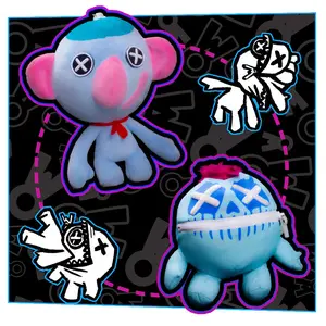 New Wrongside Outimals Plush Chapter 5 Doll Cute Anime Peripherals Toy Birthday Gift