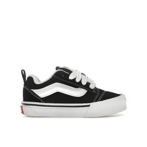Vans Kid's Knu Skool Black True White, from StockX