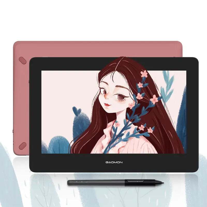 Gaomon PD1220 11.6 inches Digital Drawing Tablet with Screen - Digital Drawing Pad, Drawing Tablets, No Battery Needed Stylus, Full-Laminated Display, Tilt Function, 8192 Levels Pen Pressure, 86% NTSC, for Writing - Computers & Office Equipment