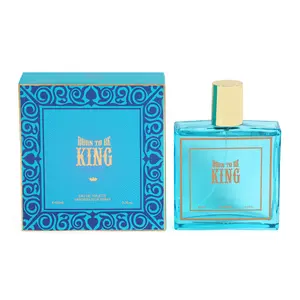 Born To Be King Spray Cologne Eau de Toilette For Men 100ml/3.4fl.oz. - Men's Fragrance Breezy Confident Scent Citrus Woody Spicy