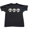 Gildan Men's and Women's T-shirt, Black skull graphic tee, Skater, Unisex T-shirt, Gift T-shirt, Y2k Unisex Graphic Tees Gothic Grunge Emo Scene Amity Affliction Style Clothes Menswear Womenswear Streetwear