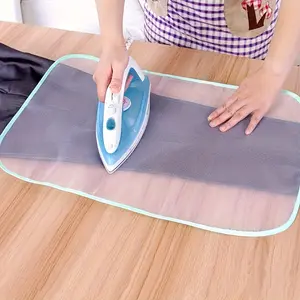 Protective Ironing Mesh Mat - 1pc/5pcs Withstand High Temperature Ironing, Utility Hooks for Home Use, Laundry Products