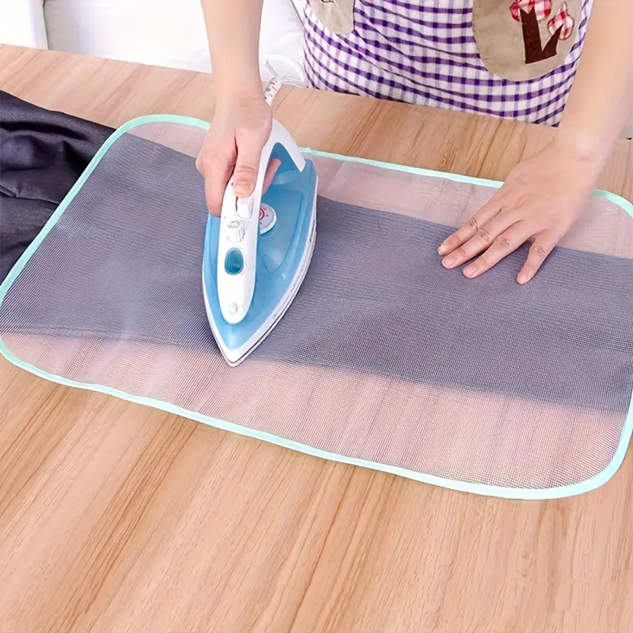 Protective Ironing Mesh Mat - 1pc/5pcs Withstand High Temperature Ironing, Utility Hooks for Home Use, Laundry Products, House