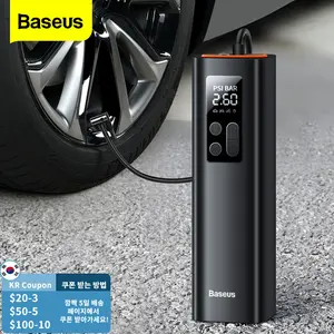 Baseus Smart Digital Portable Tire Inflator for Automotive & Motorcycle