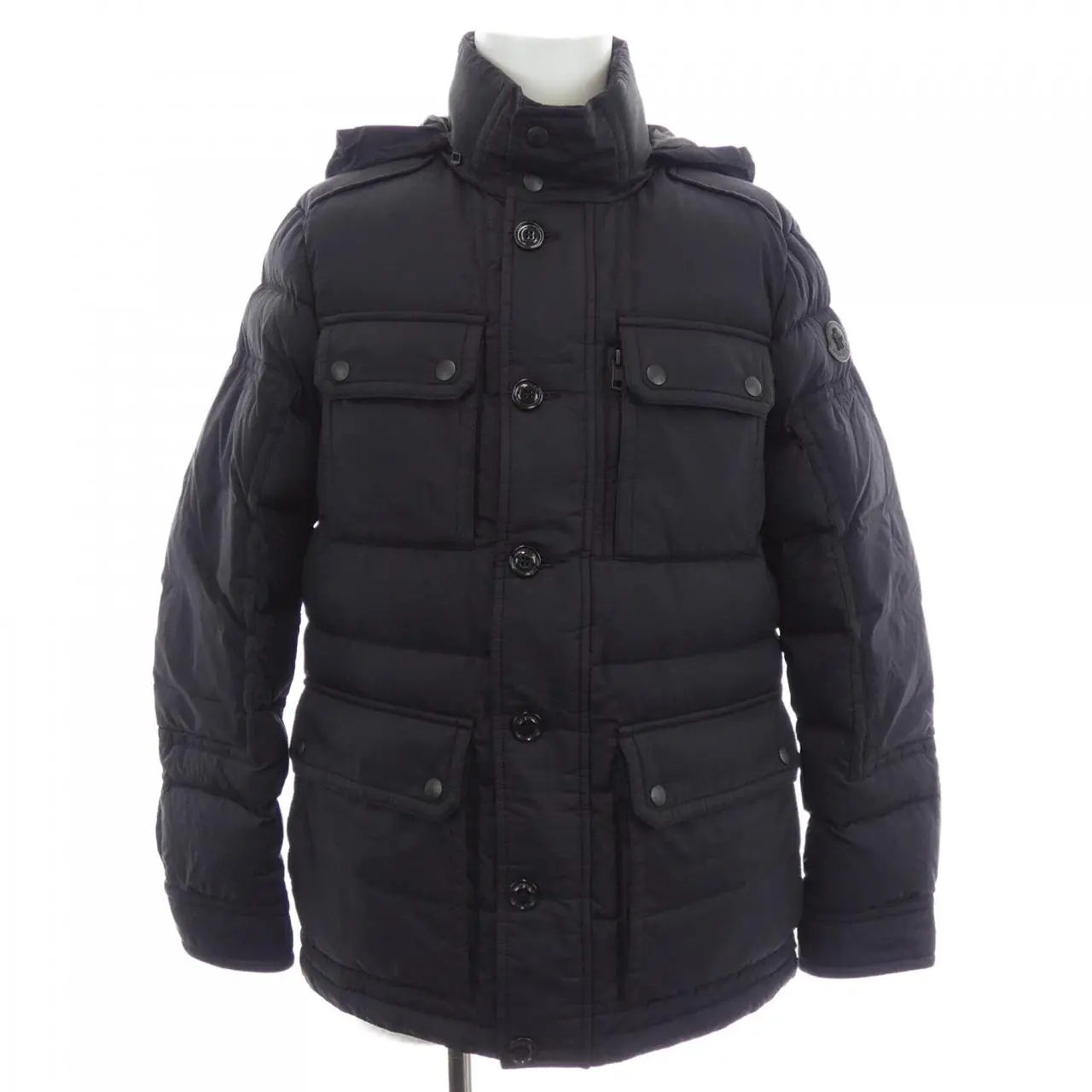 Pre-owned MONCLER Nylon Small Leather Goods LAGGINHORN Down Jacket