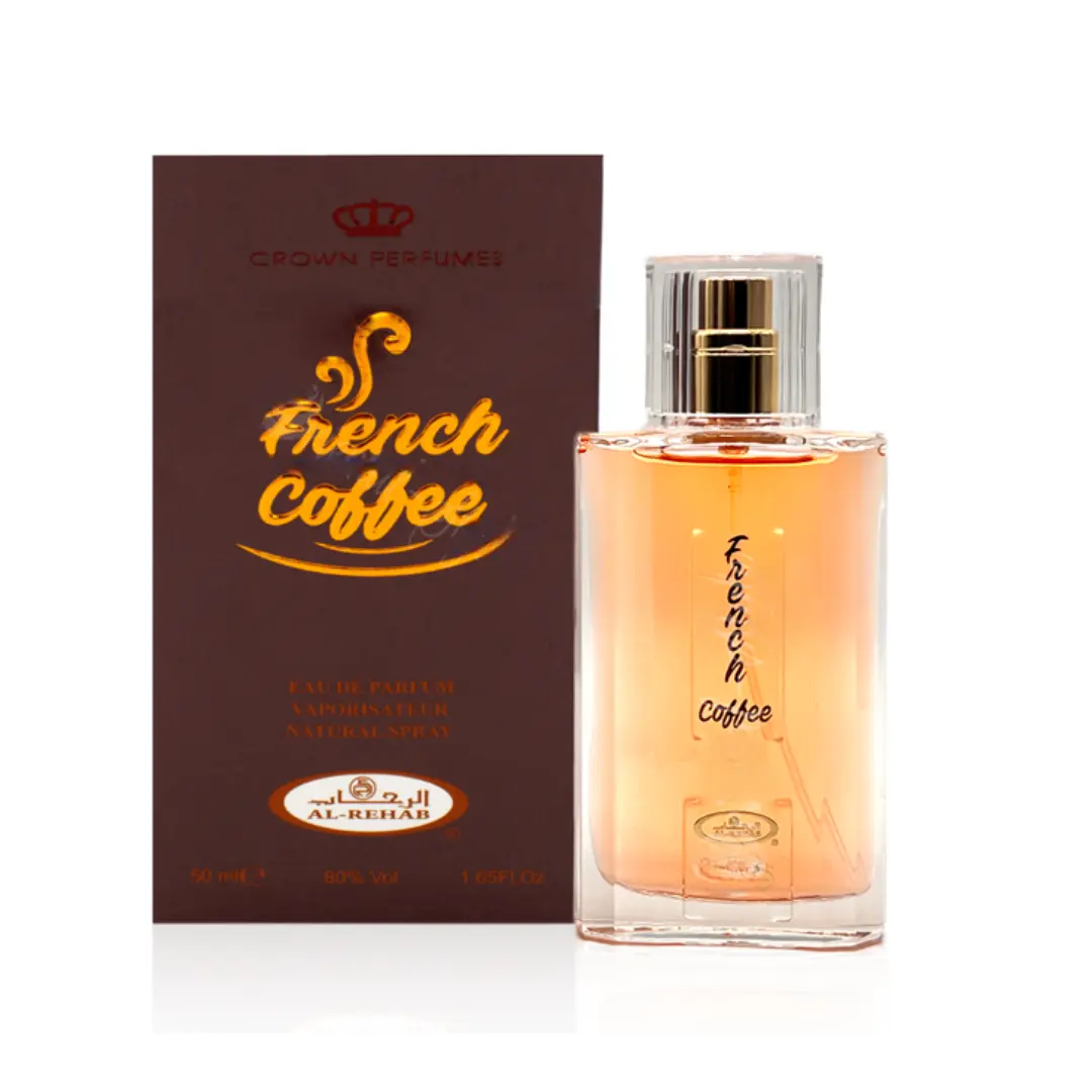 French Coffee Perfume - 50ML (1.65Oz) By Al-Rehab French Coffee Perfume - 50ML (1.65Oz) By Al-Rehab