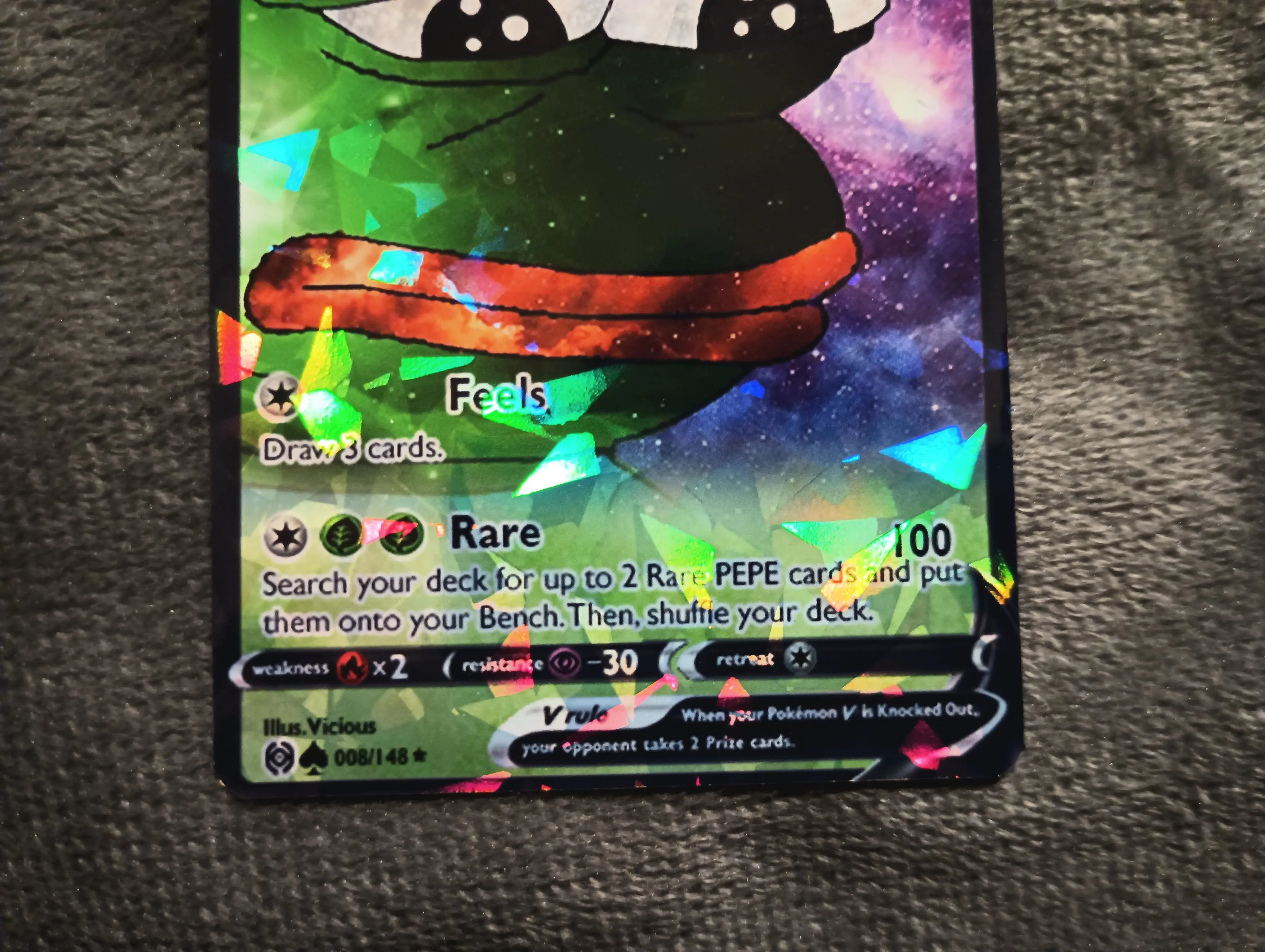Pepe the frog - Sad Frog Pokemon Card - TikTok Shop