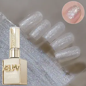 1PC 15ML No. 54 New Nail Polish Gel Sparkling Fine Diamond Super Bright High Saturation Firm Autumn and Winter Nail Gel Salon Quality Nail For Women DIY Art Design