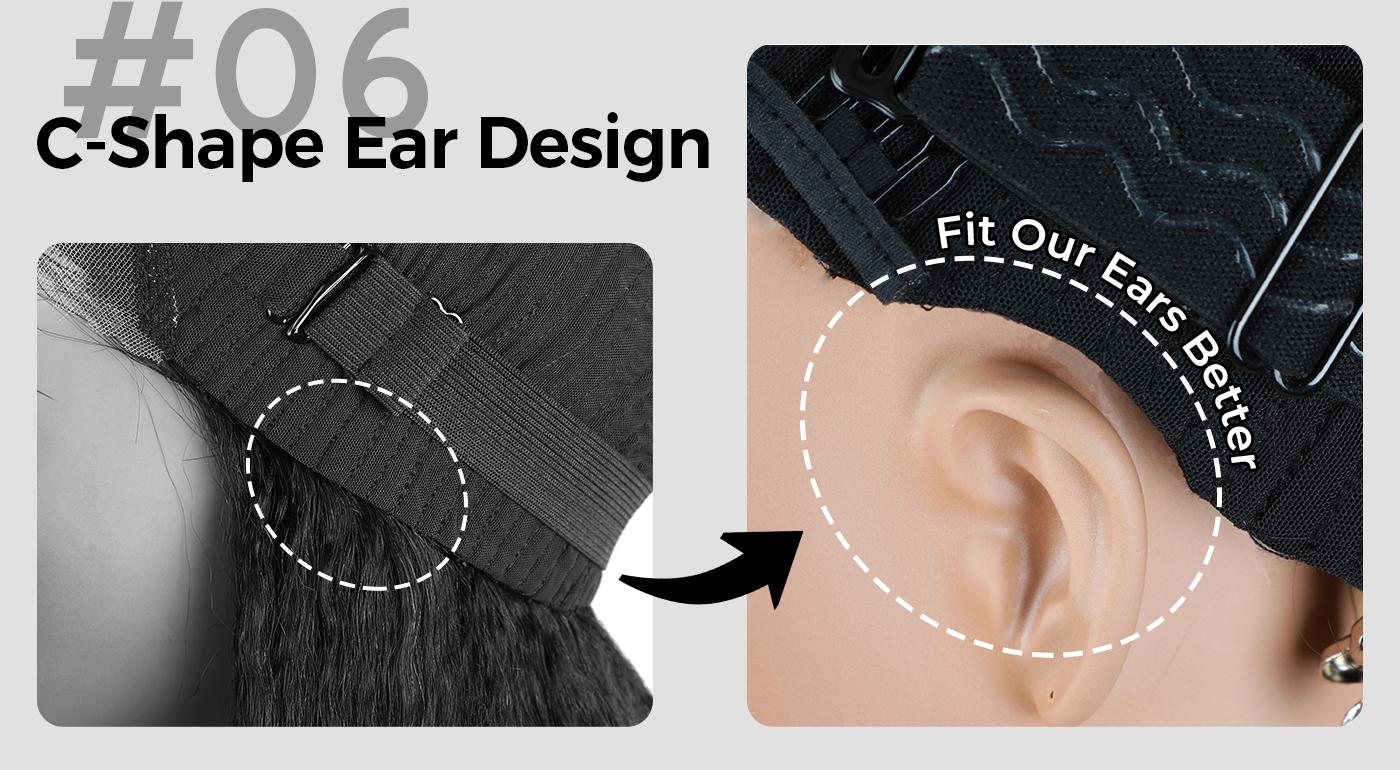 OQ HAIR Side Part Pre Style M Cap 9x6 HD Lace Body Wave Curls Wig 200% Density Pre-Everything Lace Frontal Wig Put On and Go Glueless Wig