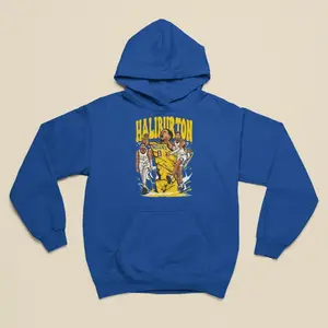 Tyrese Haliburton Cartoon Style Indiana Basketball Hoodie - Adult Sizes