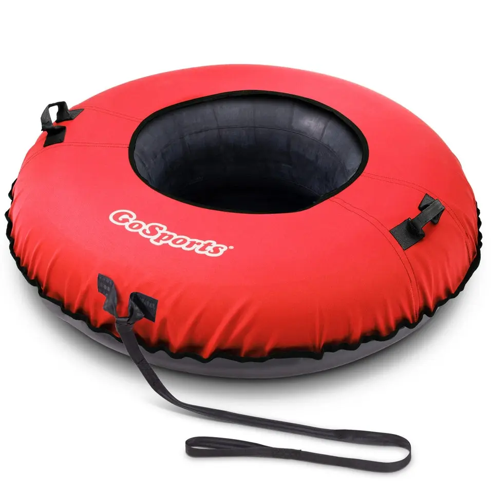 GoSports 40" Hard Bottom Snow Tube - Red