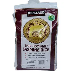 Kirkland Signature Expect More Thai Hom Mali Jasmine Rice, 25 lb
