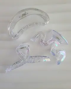 Iridescent Claw Clips