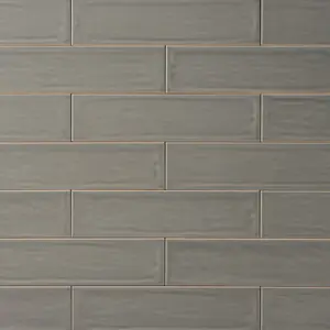 Chanelle Lava Smoke 3x12 Ceramic Subway Tile