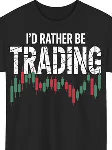 Men'  for Man and Women' Stock Market Chart T-Shir