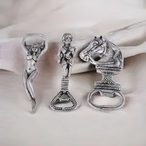 Exquisite German Silver Bottle Opener | Automatic Cap Catcher for Kitchen & Bar | Stylish Gift for Birthdays, Christmas, New Year