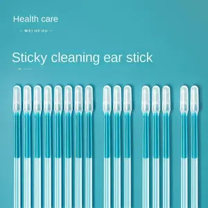 Ear Wax Removal Sticks, Soft Ear Cleaner Tool with Easy-Clean Earwax Fixing Design, Painless Ear Pick Remover for Adults, Gentle Effective Ear Scoop for Home Use