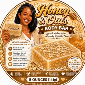 🍯🌾 Honey & Oats Body Bar